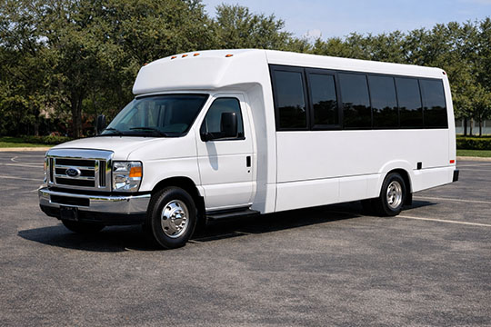 18-passenger minibus rental Las Vegas TX